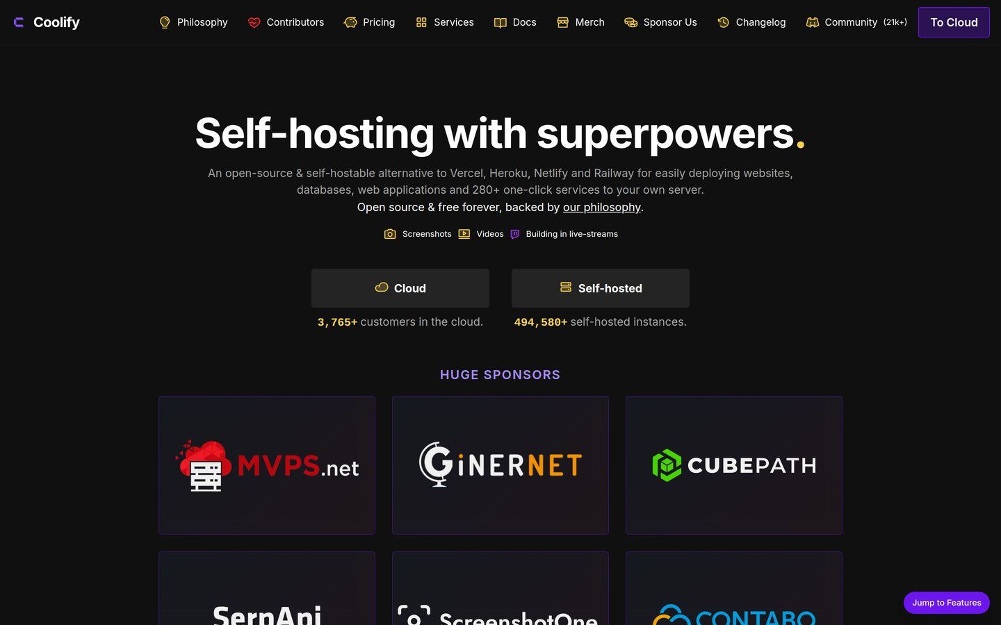Coolify preview