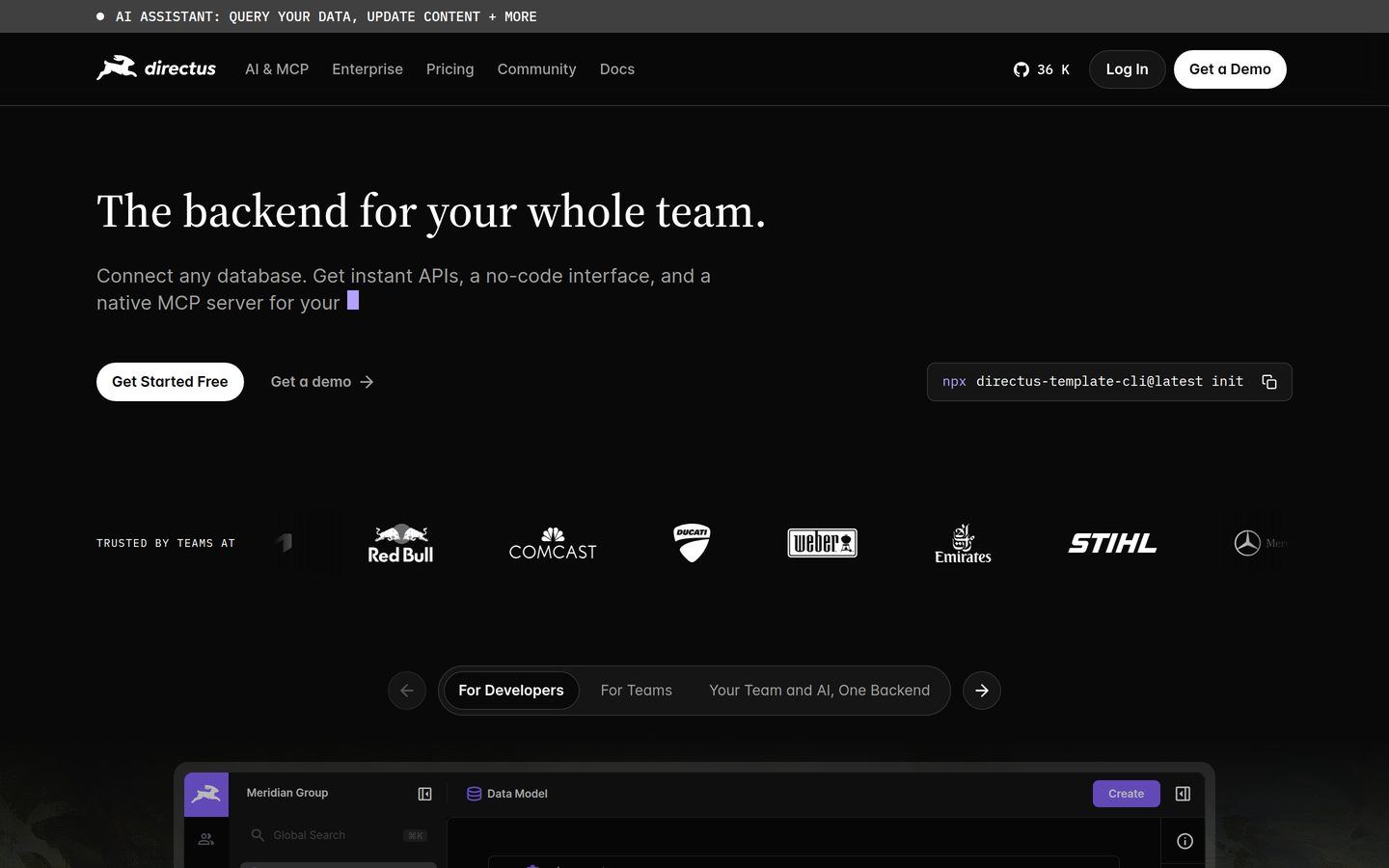 Directus preview