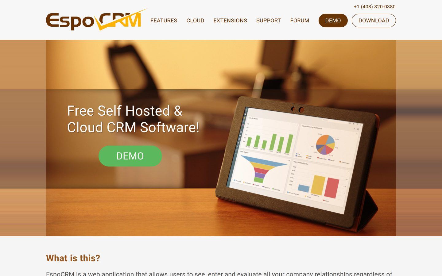 EspoCRM preview