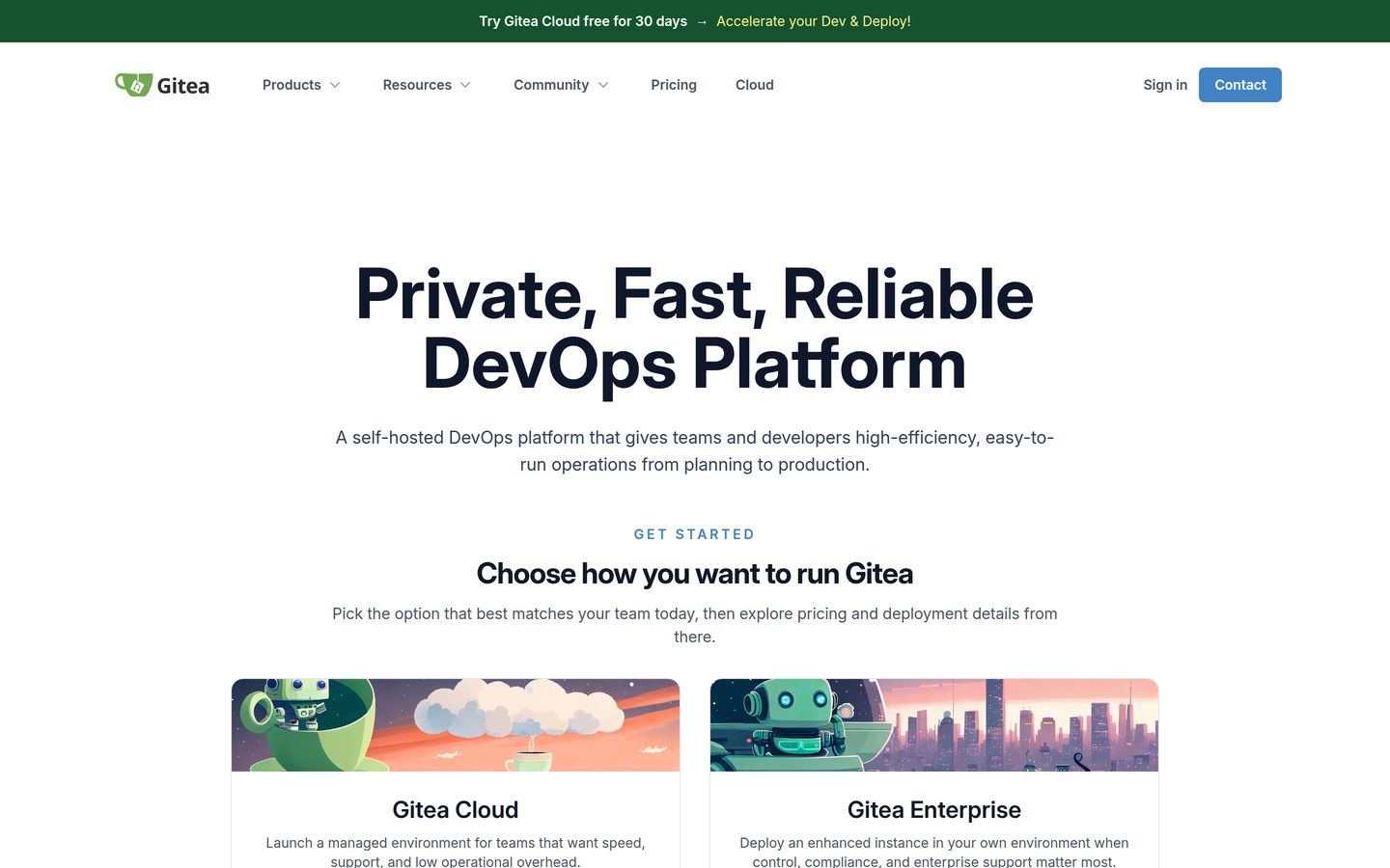 Gitea preview