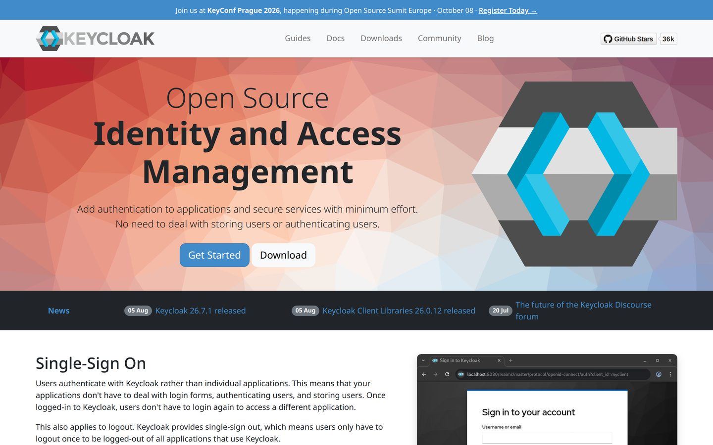 Keycloak preview