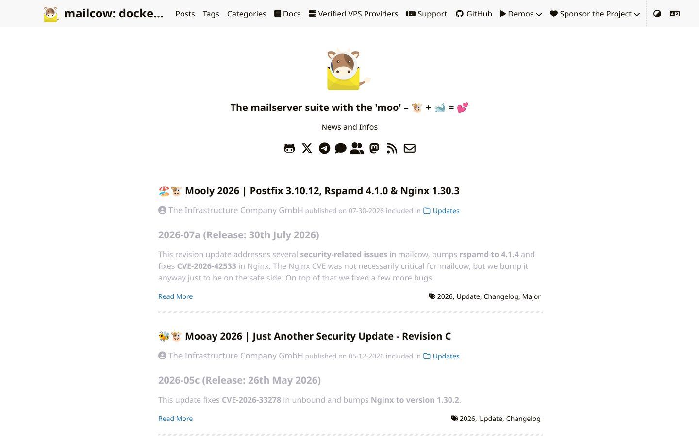 Mailcow preview