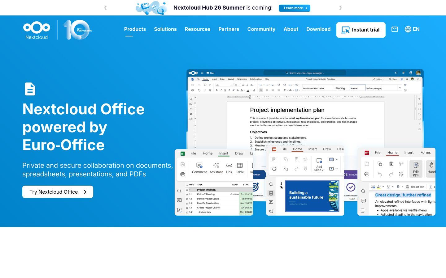 Collabora / Nextcloud Office preview
