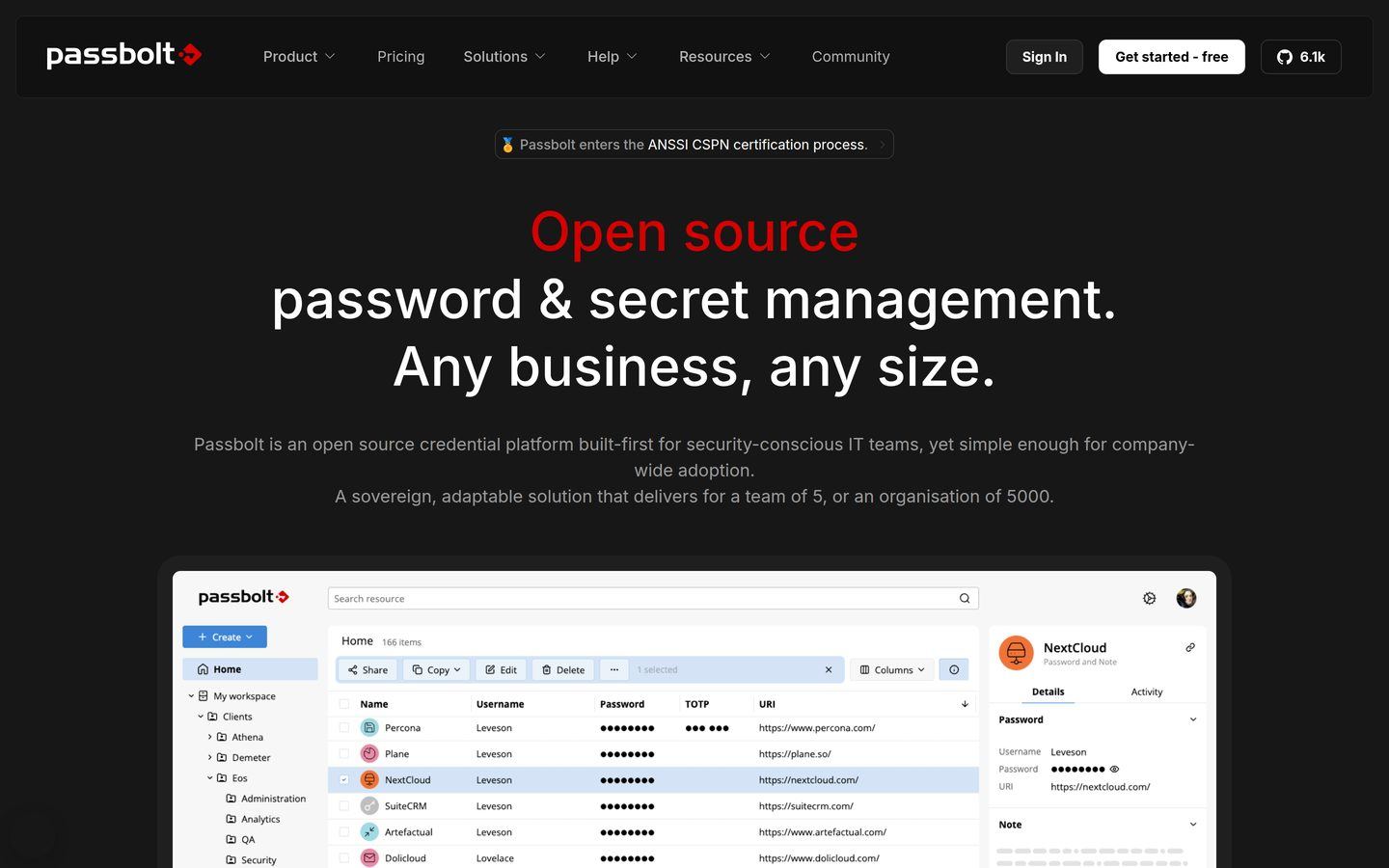 Passbolt preview