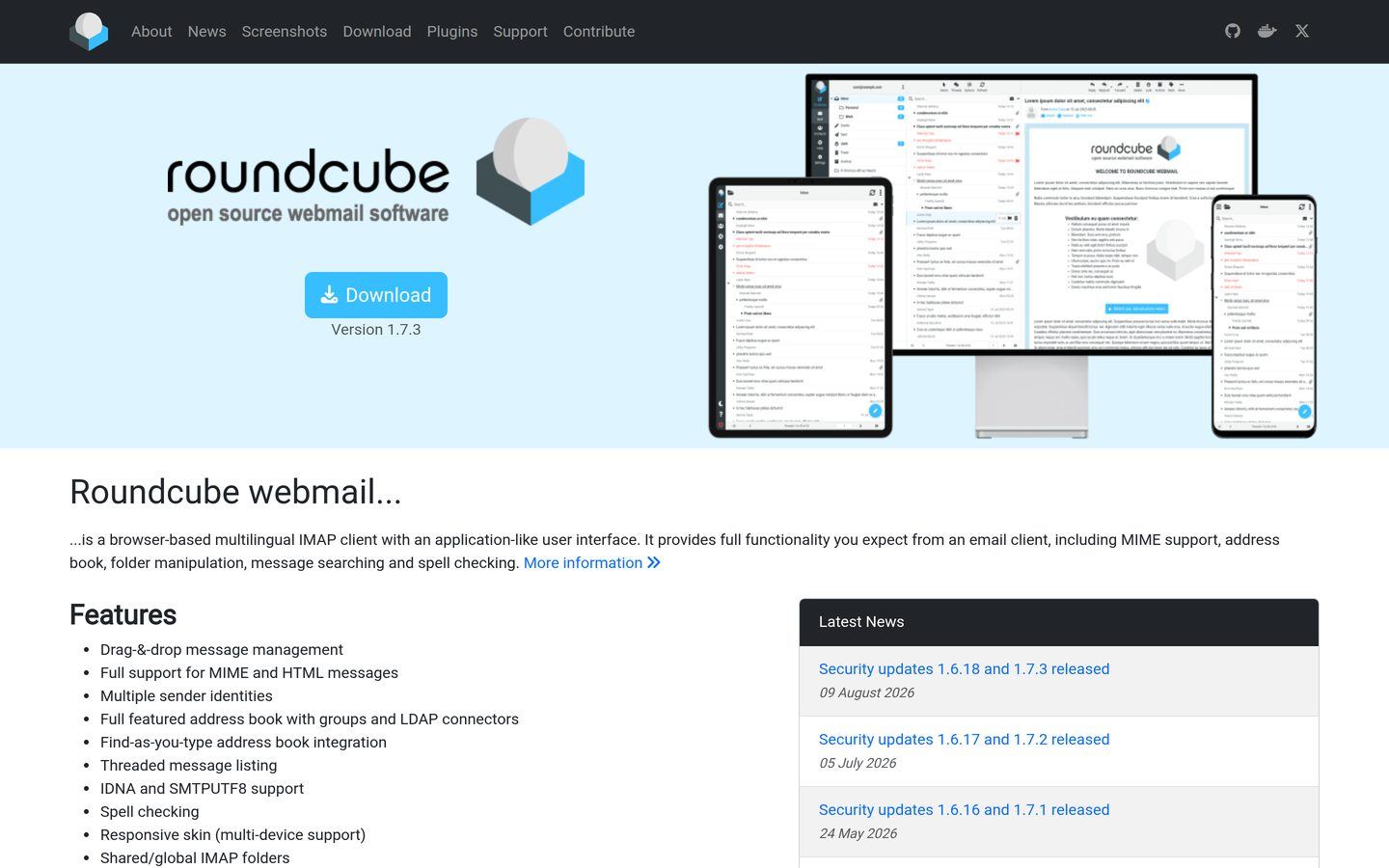 Roundcube preview