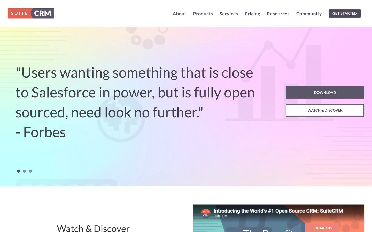 SuiteCRM preview